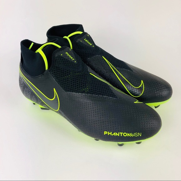 Nike Other - Nike Phantom Vision Pro Soccer Cleats Black Volt